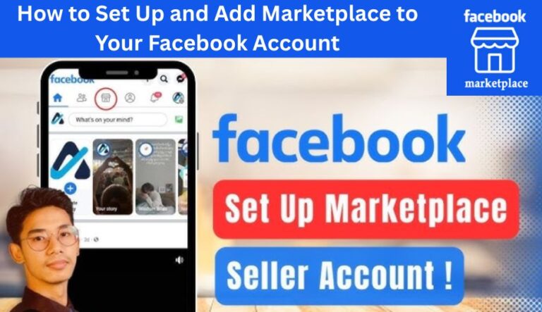 How to Set Up and Add Marketplace to Your Facebook Account✅